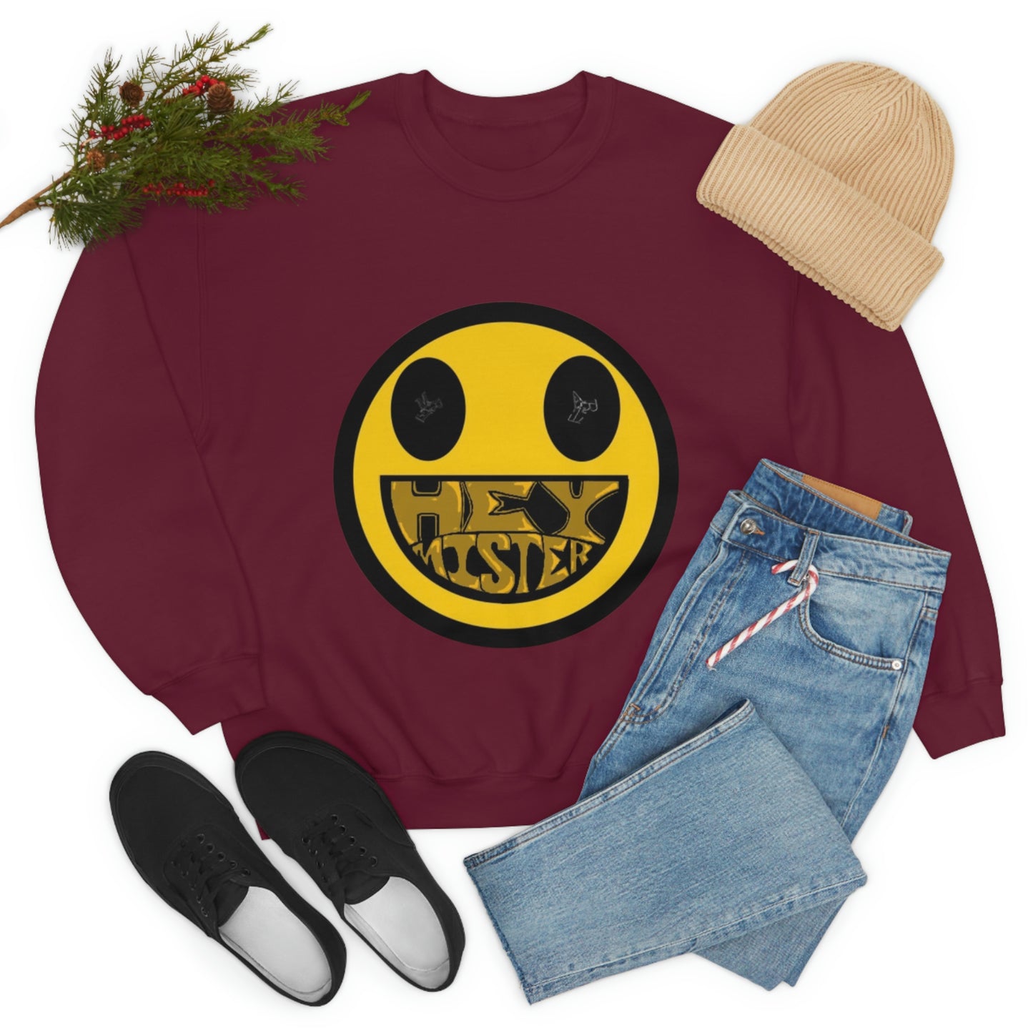 “Hey Mister” Crewneck Sweatshirt