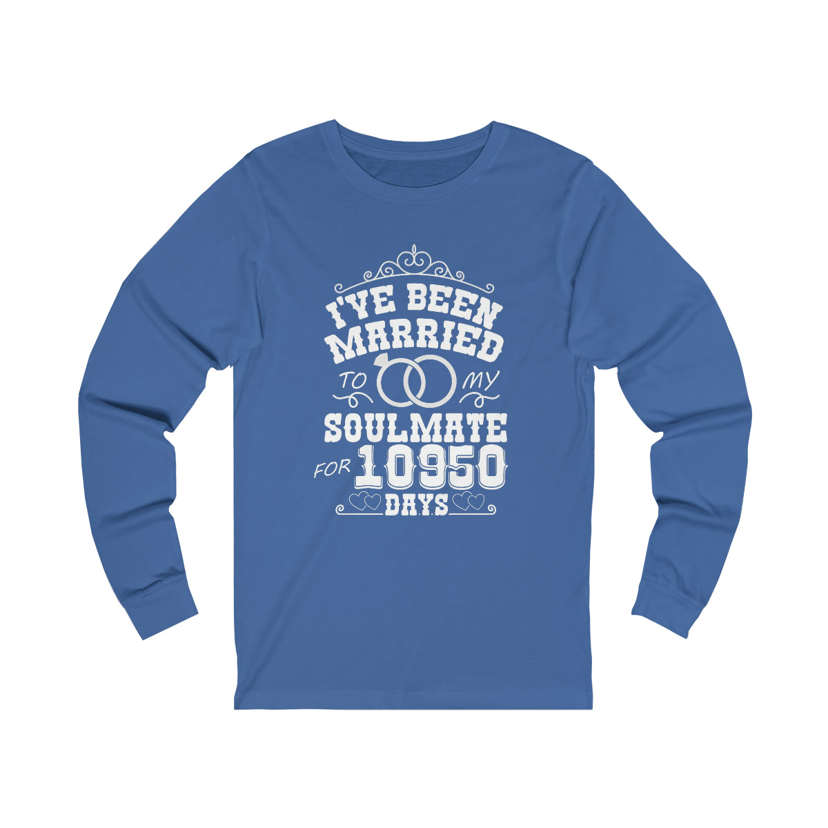 Unisex Jersey Long Sleeve Tee (30TH Ann.)