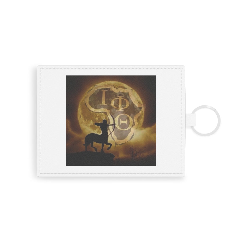 Saffiano Leather Card Holder (Iota Phi Theta)