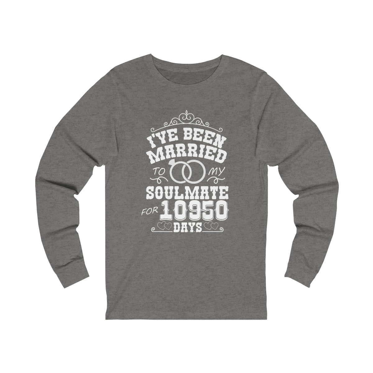 Unisex Jersey Long Sleeve Tee (30TH Ann.)