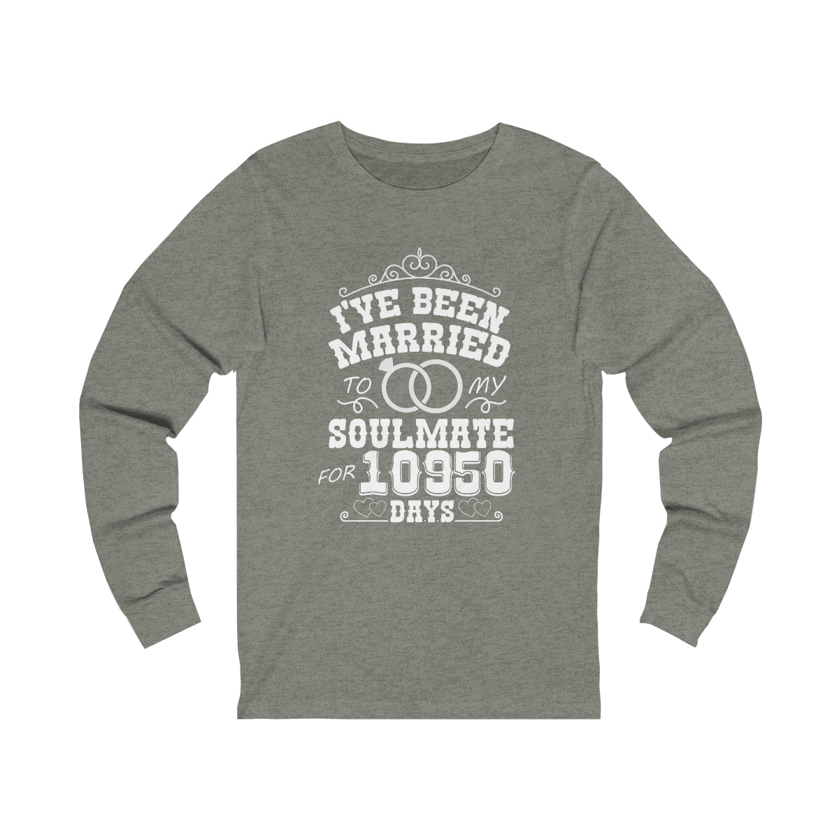 Unisex Jersey Long Sleeve Tee (30TH Ann.)