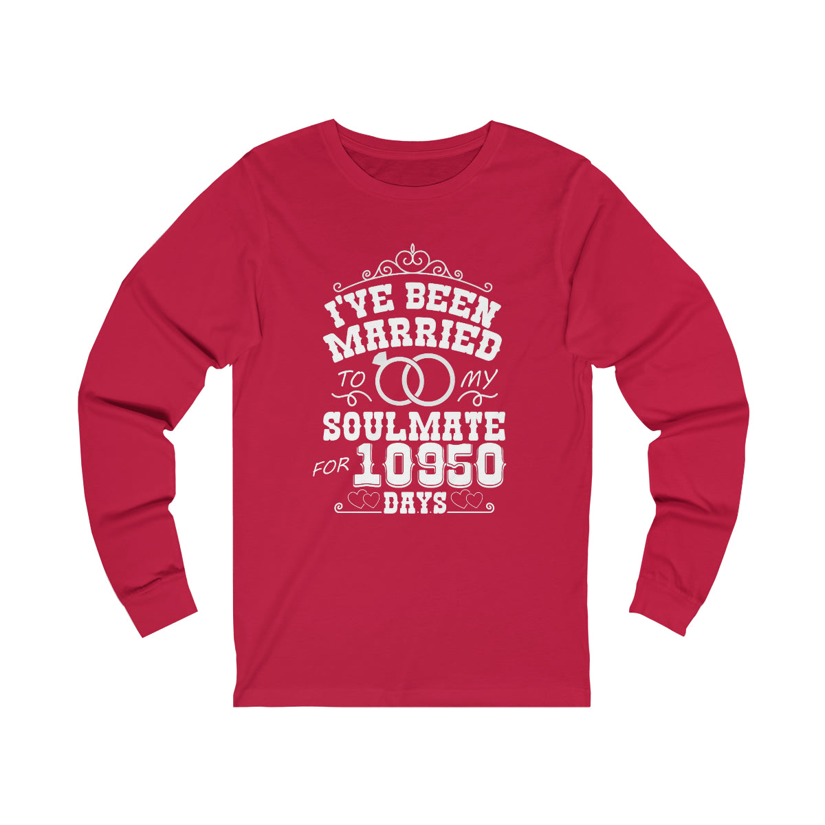 Unisex Jersey Long Sleeve Tee (30TH Ann.)