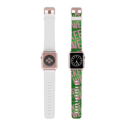 Watch Band for Apple Watch (Alpha Kappa Alpha)