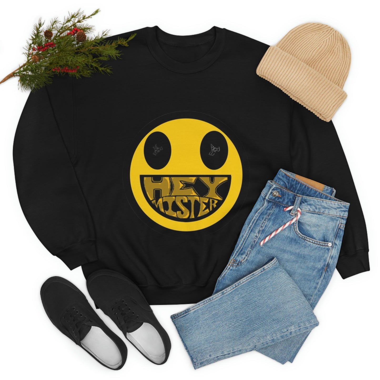 “Hey Mister” Crewneck Sweatshirt