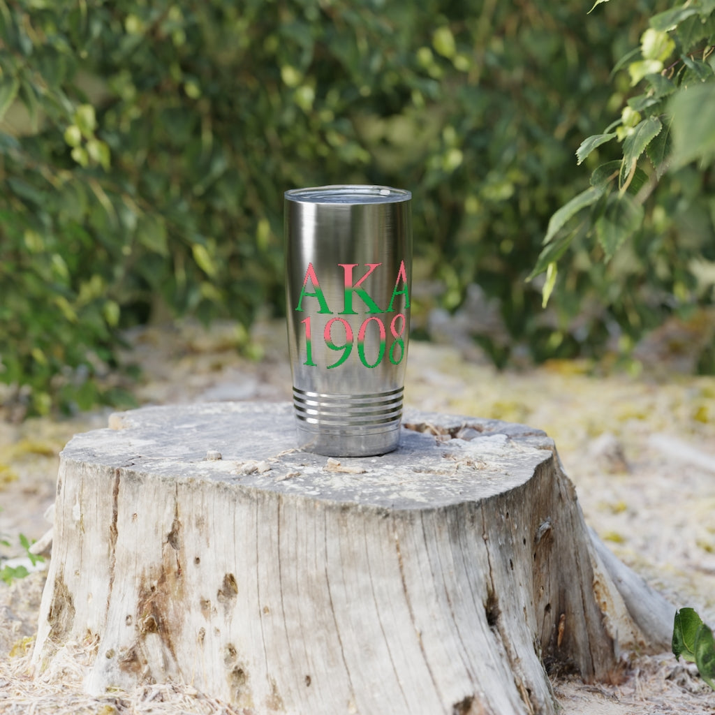 Ringneck Tumbler, 20oz (Alpha Kappa Alpha)