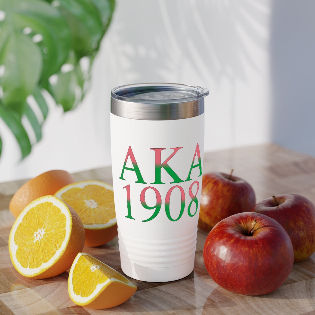 Ringneck Tumbler, 20oz (Alpha Kappa Alpha)