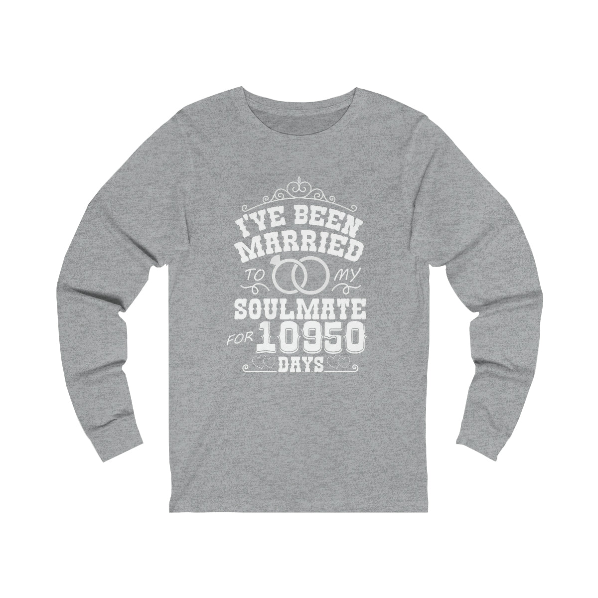 Unisex Jersey Long Sleeve Tee (30TH Ann.)
