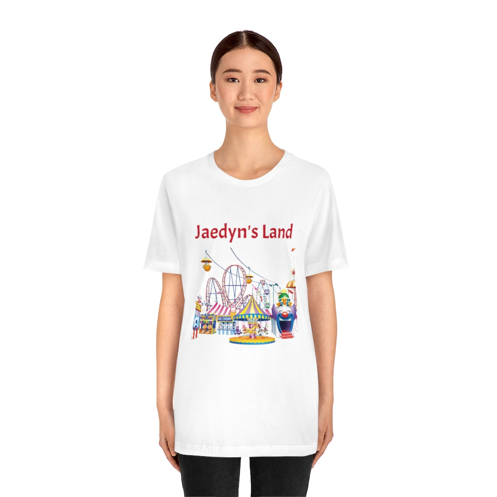 Unisex Jersey Short Sleeve Tee Adult (Jaedyn's Land)