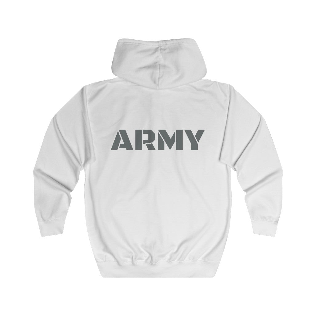 ARMY - Unisex Full Zip Hoodie