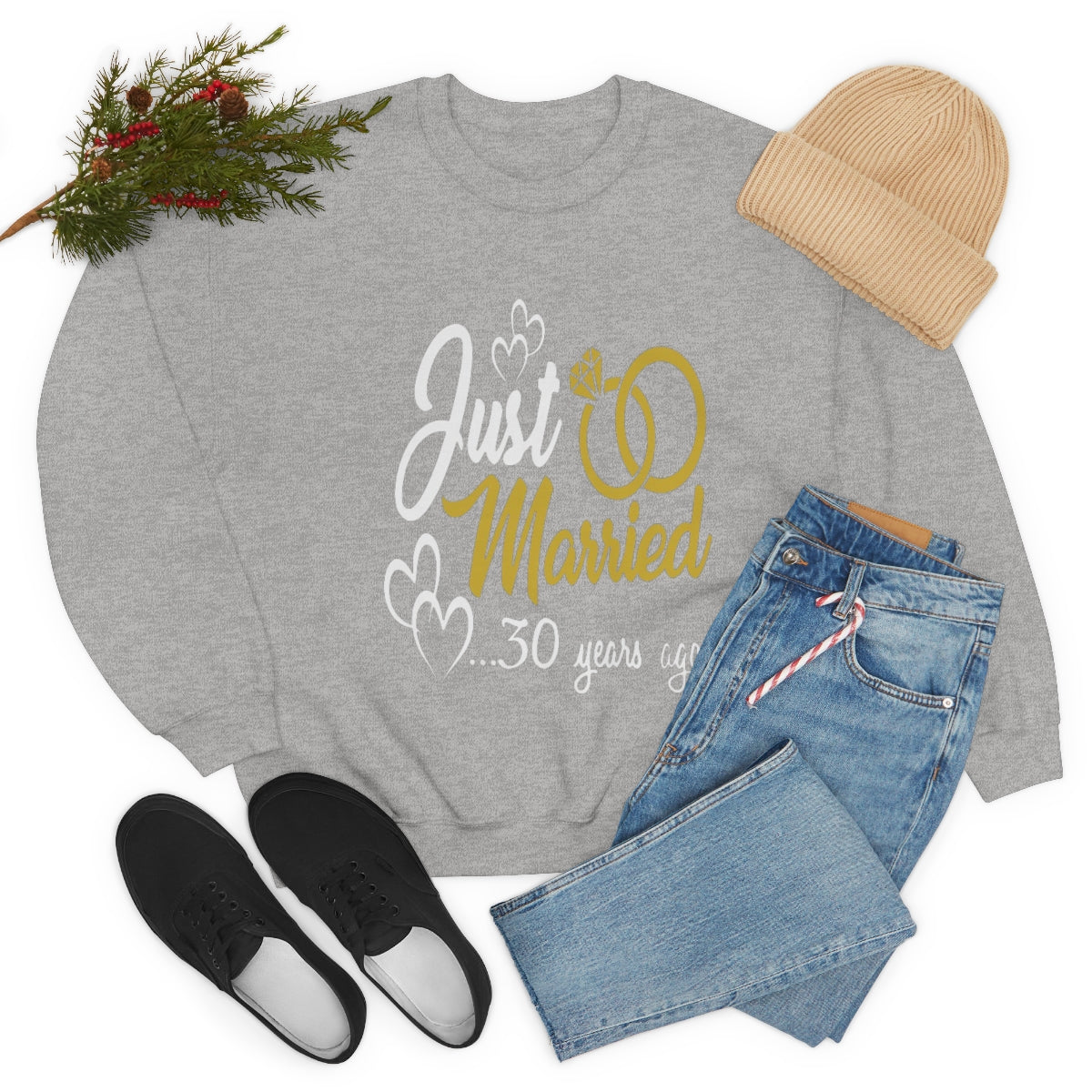 Unisex Heavy Blend™ Crewneck Sweatshirt  (30th Ann.)