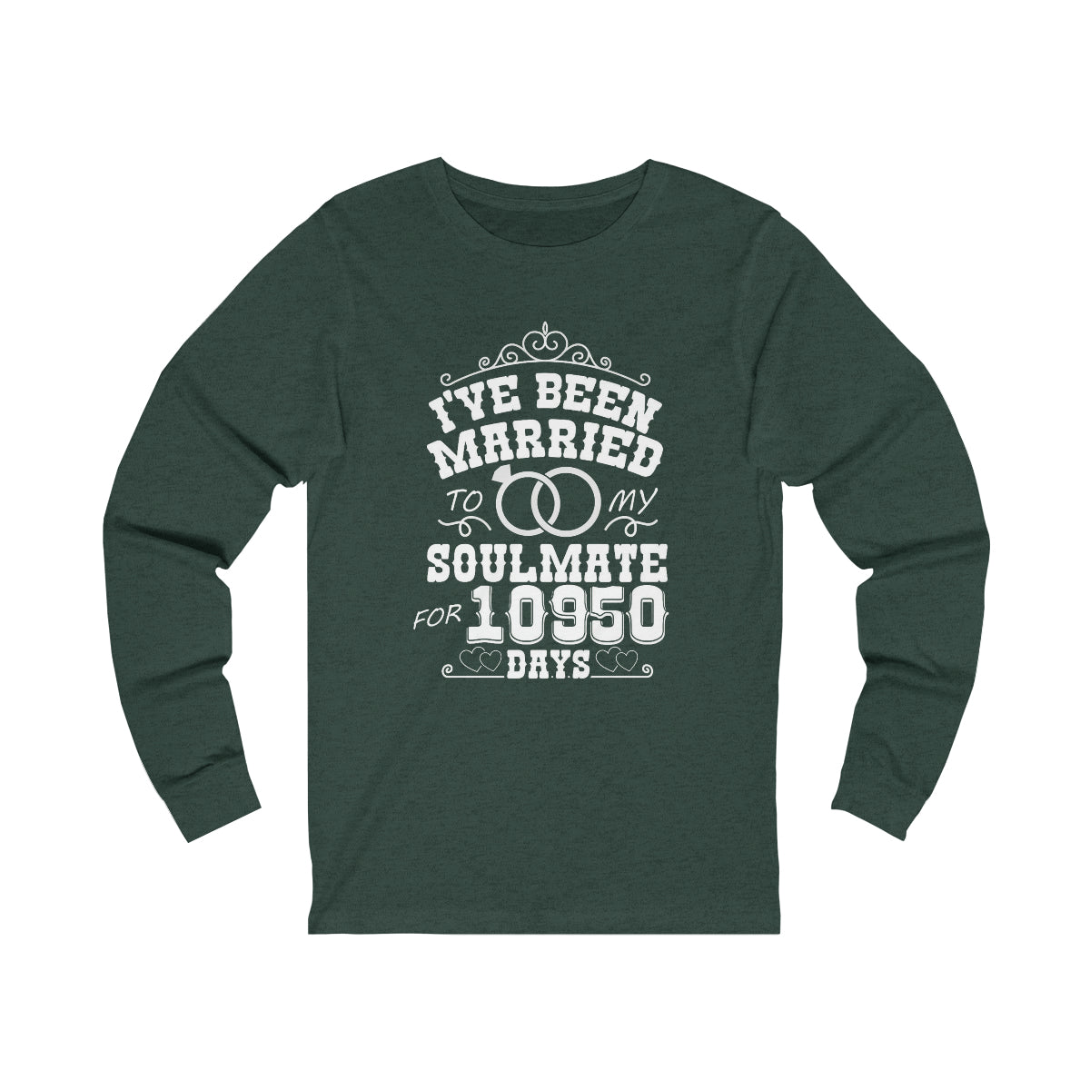Unisex Jersey Long Sleeve Tee (30TH Ann.)
