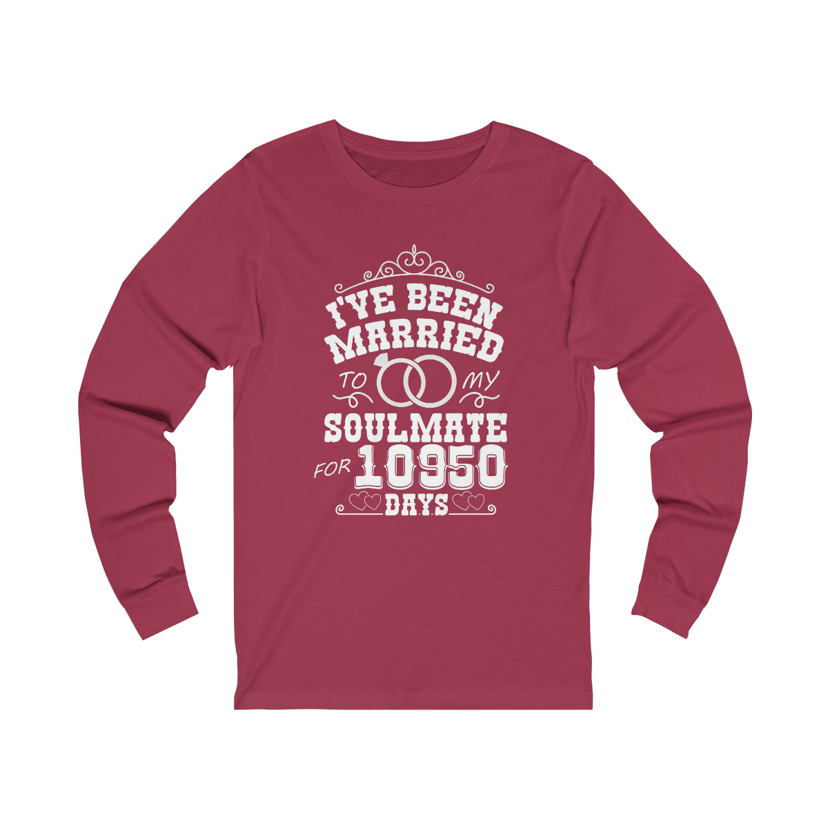 Unisex Jersey Long Sleeve Tee (30TH Ann.)