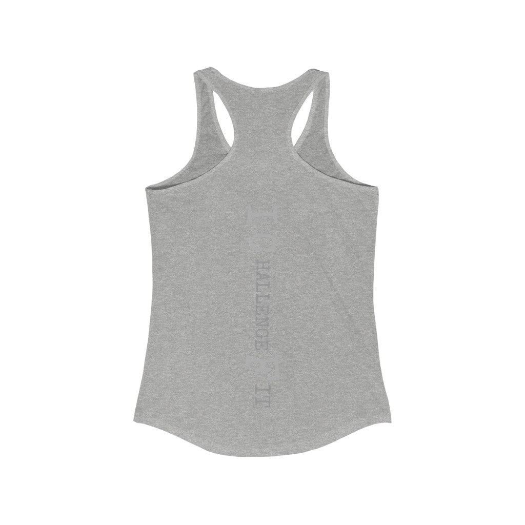ICF Women's Ideal Racerback ( Silver Logo)