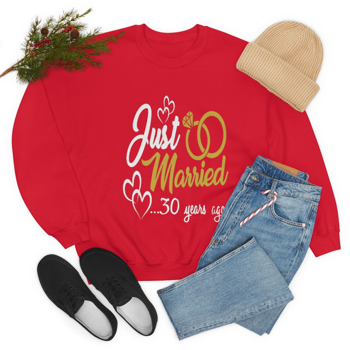 Unisex Heavy Blend™ Crewneck Sweatshirt  (30th Ann.)