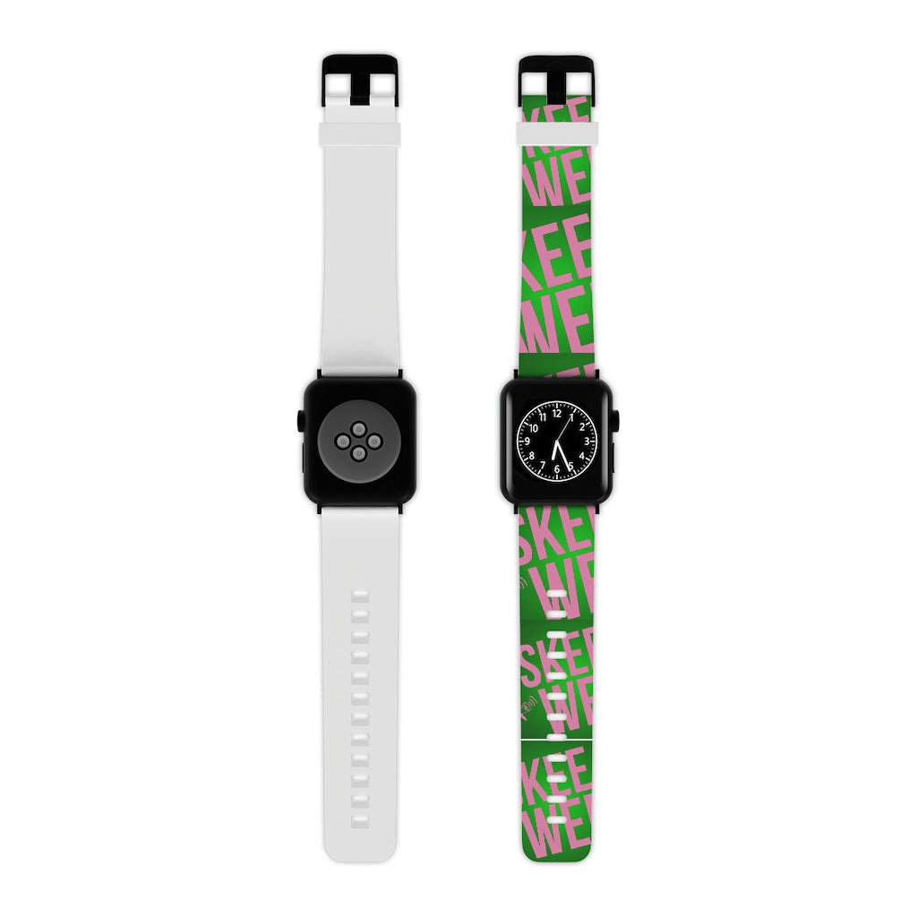 Watch Band for Apple Watch (Alpha Kappa Alpha)